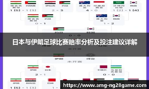 日本与伊朗足球比赛赔率分析及投注建议详解