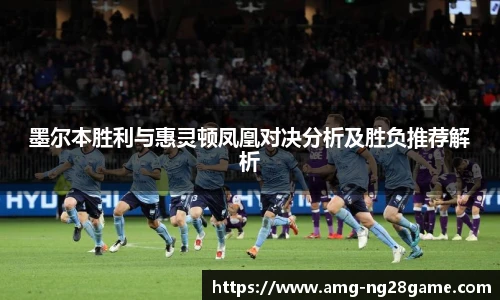 墨尔本胜利与惠灵顿凤凰对决分析及胜负推荐解析
